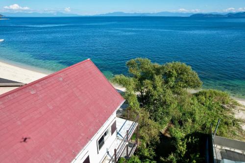 Landskap semula jadi dekat dengan rumah percutian