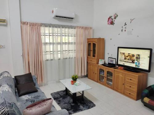 Μια τηλεόραση ή/και κέντρο ψυχαγωγίας στο Yajju Homestay 雅居民宿