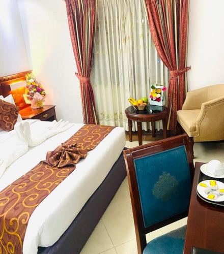 Ένα ή περισσότερα κρεβάτια σε δωμάτιο στο Hotel West Valley - Baridhara