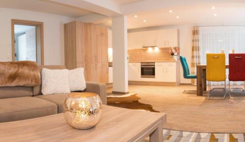 Η κουζίνα ή μικρή κουζίνα στο Brunner Apartments
