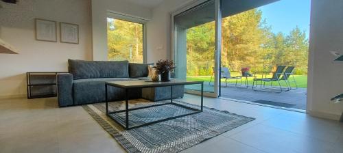 Posezení v ubytování Wilga HOUSE