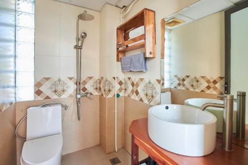 Phòng tắm tại Homestay ECO MAY5 TRAVEL