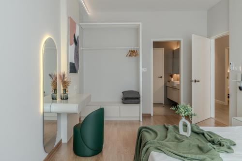 Ένα ή περισσότερα κρεβάτια σε δωμάτιο στο 2rooms 4pax link mall MRT#KL #Jhouse#Ekocheras#Malaysia