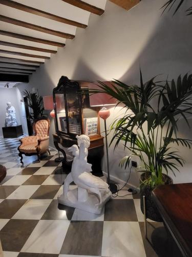 Χώρος καθιστικού στο Hotel Don Juan Boutique