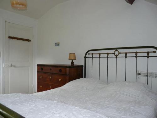 Katil atau katil-katil dalam bilik di Gîte Villa Lips
