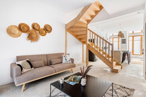 Adélaïde loft scandinave - 4 chambres 4 SDB