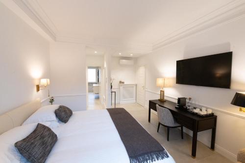 Postel nebo postele na pokoji v ubytování La Scalinata - Boutique Guest House