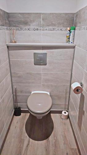 Koupelna v ubytování Suite Spa&Sauna