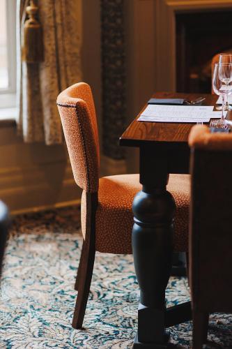 Ruang duduk di The Dukeries Lodge, Edwinstowe, Nottinghamshire