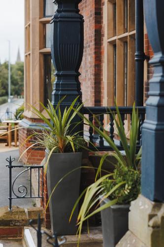 Balkoni atau teres di The Dukeries Lodge, Edwinstowe, Nottinghamshire
