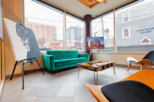 JAG Boutique Hotelにあるシーティングエリア