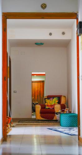 Χώρος καθιστικού στο Bed & Breakfast LA TERRAZZA