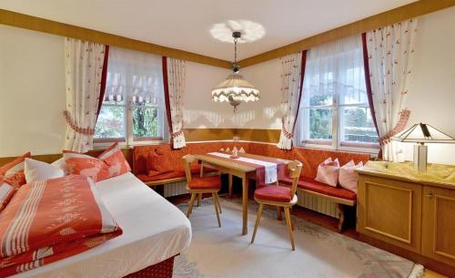 Ένα ή περισσότερα κρεβάτια σε δωμάτιο στο Haus Madlen