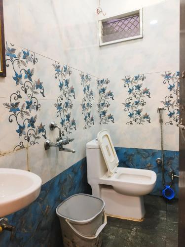 Koupelna v ubytování shree trilokeshwar Mahadev guesthouse