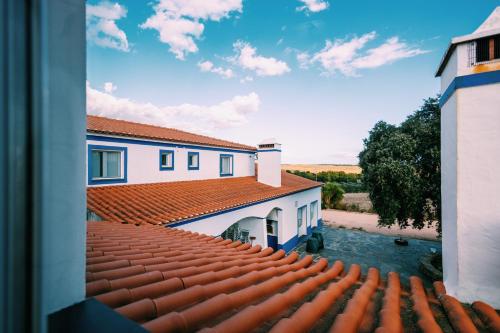 a view from the roof of a building at Herdade Dos Barros in Terena