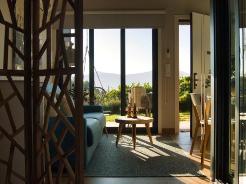 A balcony or terrace at Alto da Pousa
