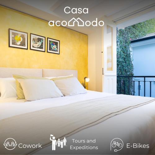 Una cama o camas en una habitación de Casa Acomodo Casco Viejo 4bdr Historic Mansion