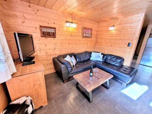 Spacieux T3+cabine au cœur des Gets, 7 pers, proche pistes, confort