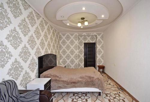 Llit o llits en una habitació de Comfortable Apartment