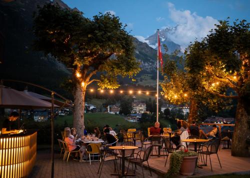 Restaurace v ubytování Hotel Jungfraublick