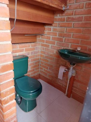 Ένα μπάνιο στο La Cabaña Macanal