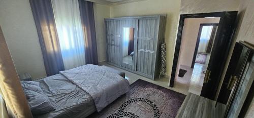 Postel nebo postele na pokoji v ubytování شقه خاصه مستقله 4 غرف