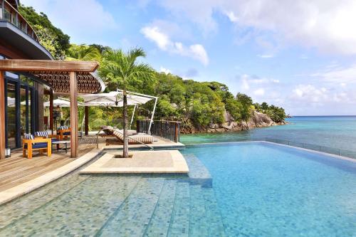 Bazén v ubytování Mango House Seychelles, LXR Hotels & Resorts nebo v jeho okolí