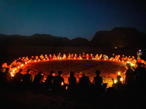 Επισκέπτες που μένουν στο Panorama Wadi Rum