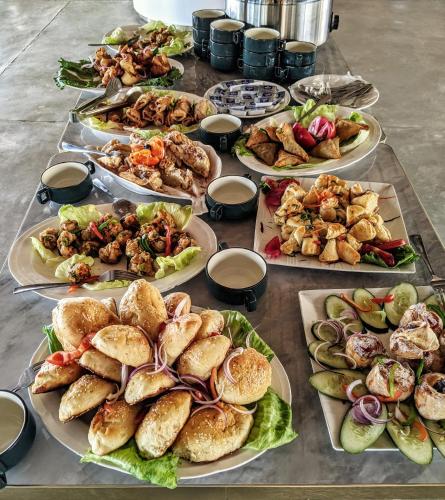 Mad på hotellet eller i nærheden