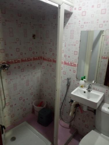 Koupelna v ubytování Appartement à Bernoussi Casablanca