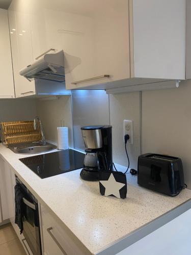 Dapur atau dapur kecil di Casa ALLEGRIA