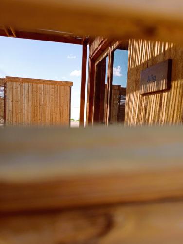 a close up of a building with a window at Garden12 Outdoor & More in Douz