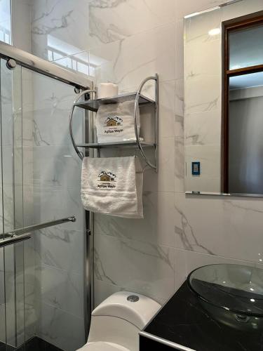 Bilik mandi di Gran Hotel