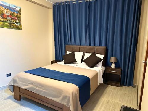 Katil atau katil-katil dalam bilik di Gran Hotel