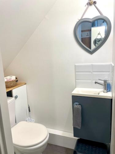 Phòng tắm tại Séjour en Camargue