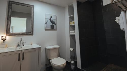 Un baño de Motel le Point de Vue