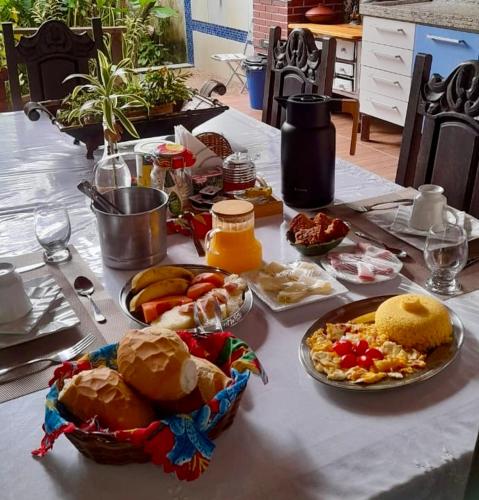 Mad på bed and breakfast-stedet eller i nærheden