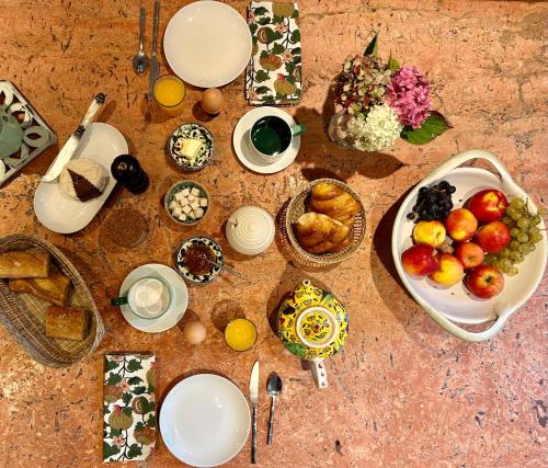 Jídlo v bed and breakfast nebo okolí