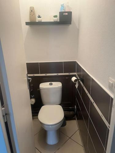 Koupelna v ubytování T2 Compiegne