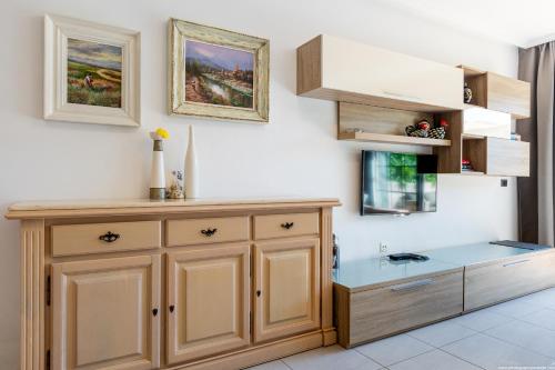 Η κουζίνα ή μικρή κουζίνα στο Anele apartment