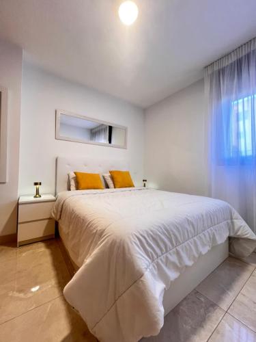 Postel nebo postele na pokoji v ubytování Fabuloso apartamento completo centro ciudad