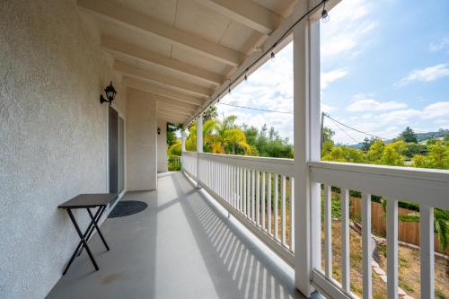 Балкон или терраса в Cozy house in Edna Valley wine country near SLO