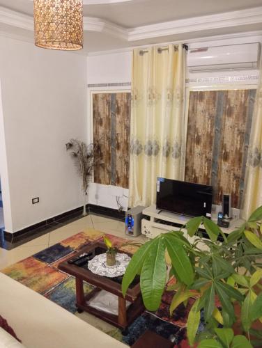 Zona de estar de Mon Nid d'Or ABIDJAN CI