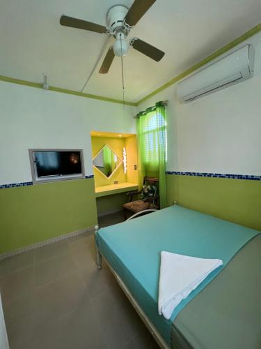 Postel nebo postele na pokoji v ubytování Private Rooms-Art Punta Cana