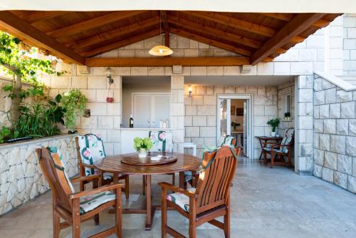 Patio nebo venkovní prostory v ubytování Apartments Sole