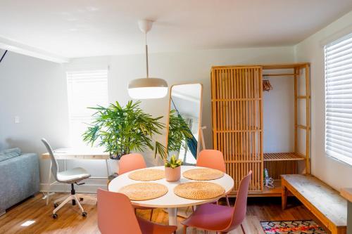 New Nordic Touch Loft, Central Locationにあるシーティングエリア