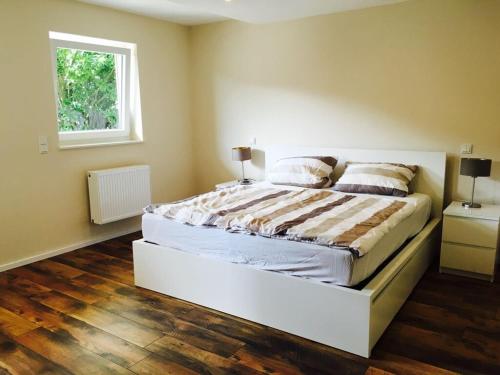 Katil atau katil-katil dalam bilik di SchlafGut Comfortable holiday residence