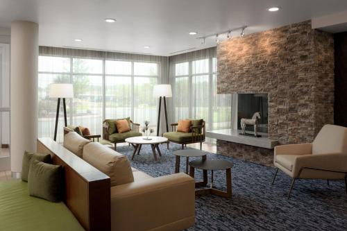 Ruang duduk di Fairfield Inn & Suites by Marriott Columbia