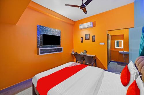 Ένα ή περισσότερα κρεβάτια σε δωμάτιο στο Hotel O Comfort ZON