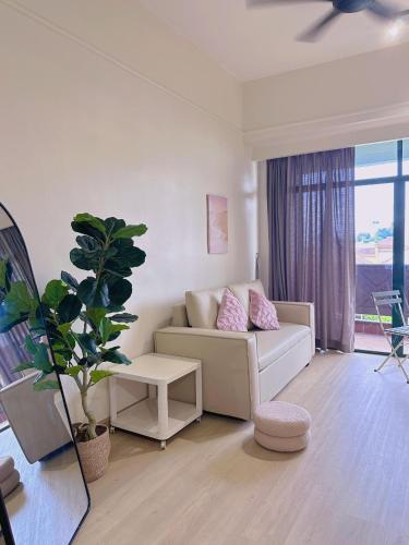 Ruang duduk di Costa by C Homestay Malacca